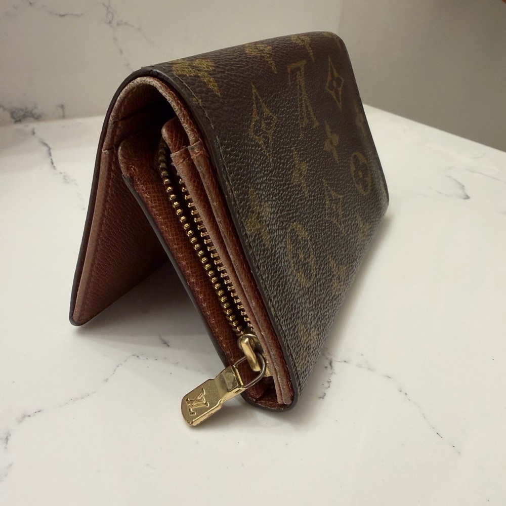 Louis Vuitton LV Brown Monogram Snap Wallet - Picture 3 of 13